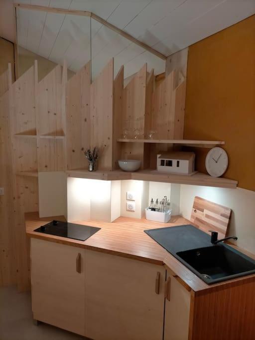Studio Ambiance Verdoyante Et Vue Sur La Vallee Auzeville-Tolosane Eksteriør billede