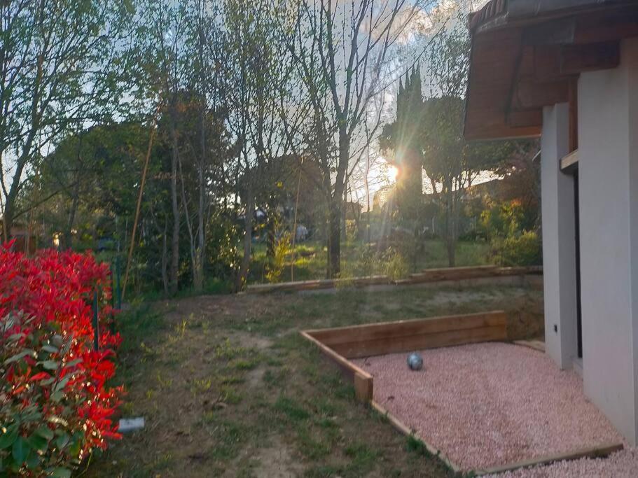 Studio Ambiance Verdoyante Et Vue Sur La Vallee Auzeville-Tolosane Eksteriør billede