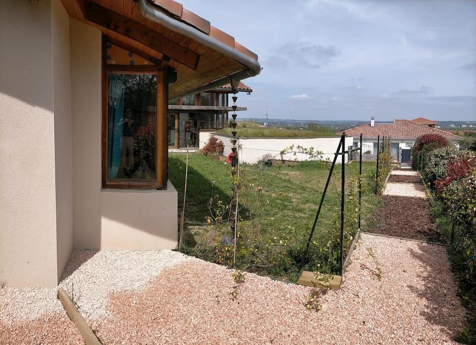 Studio Ambiance Verdoyante Et Vue Sur La Vallee Auzeville-Tolosane Eksteriør billede